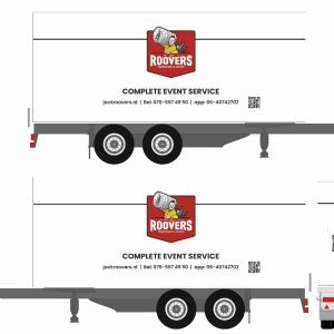 Koeltrailer 20ft (Wipkar - traagverkeer) 32a