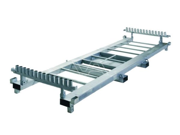 Bouwhekken op bok (per 30 stuks) ex. transport (ongezeild) - Afbeelding 2