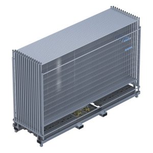 Bouwhekken op bok (per 30 stuks) ex. transport (ongezeild)